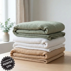 Couverture en mousseline de coton