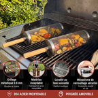MasterGrill à manche rotatif