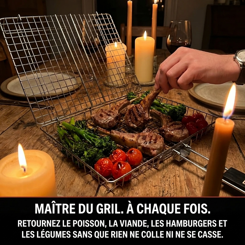 Panier MasterGrill plats