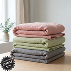 Couverture en mousseline de coton