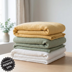 Couverture en mousseline de coton