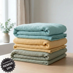 Couverture en mousseline de coton