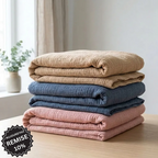 Couverture en mousseline de coton