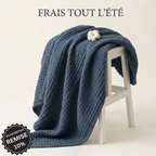 Couverture en mousseline de coton